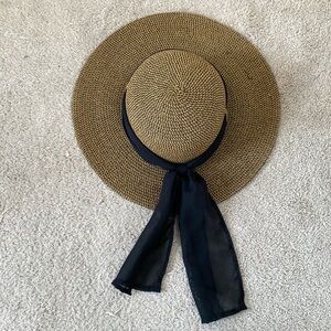 women’s large front brim beach hat